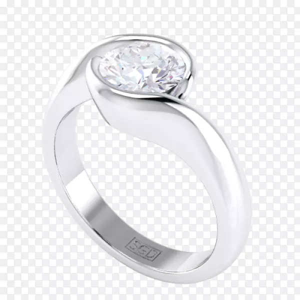 结婚戒指银产品设计珠宝.白金护栏设置