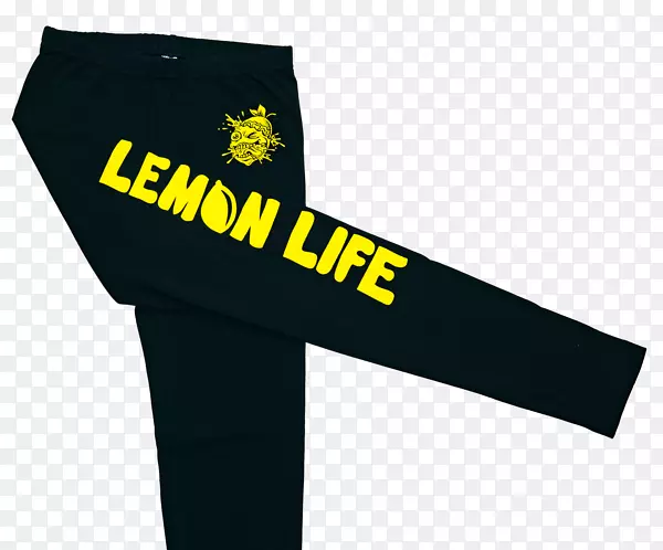 黄色品牌柠檬裤产品-石楠木炭紧身裤