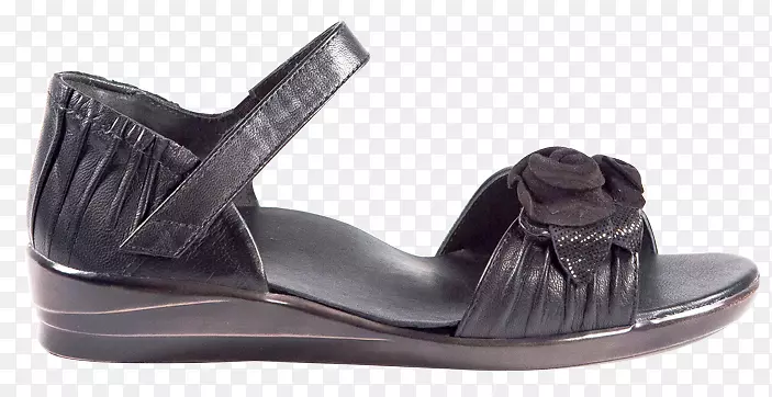 滑鞋凉鞋产品设计.女式软质步行鞋