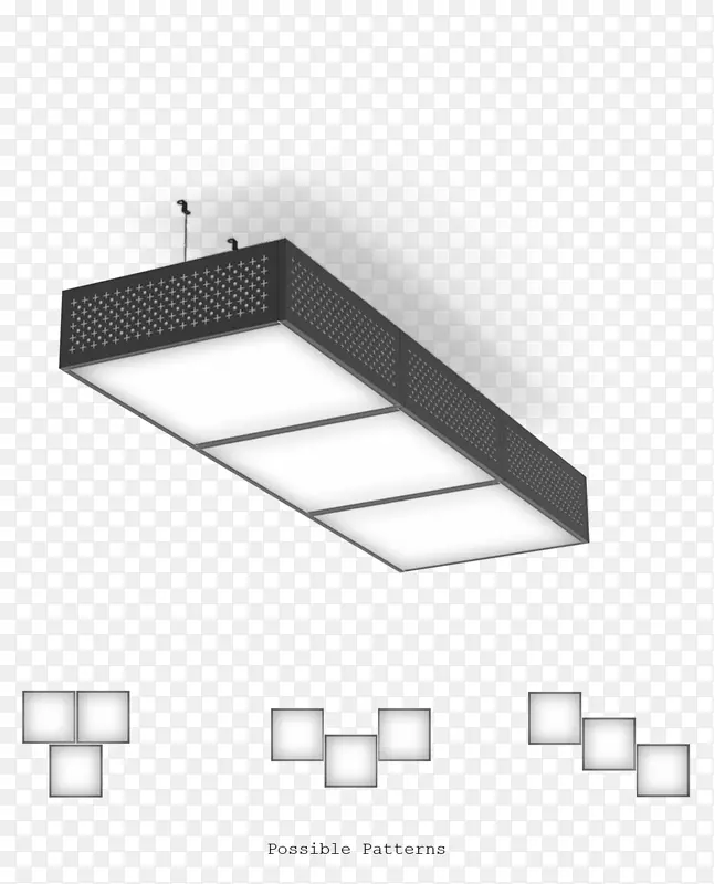 照明产品立方体灯具-立方体住宅办公环境