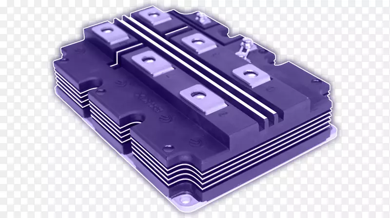 电子元器件产品设计紫色软触控开关电路电源