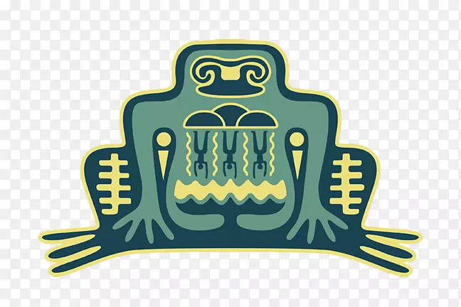 图腾兄弟印有徽标精神-美洲原住民精神指南