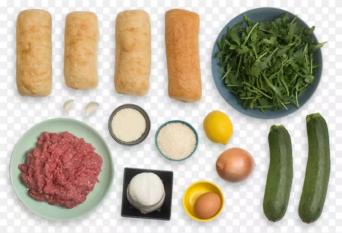 帕尼尼素食美食肉丸三明治西葫芦食谱