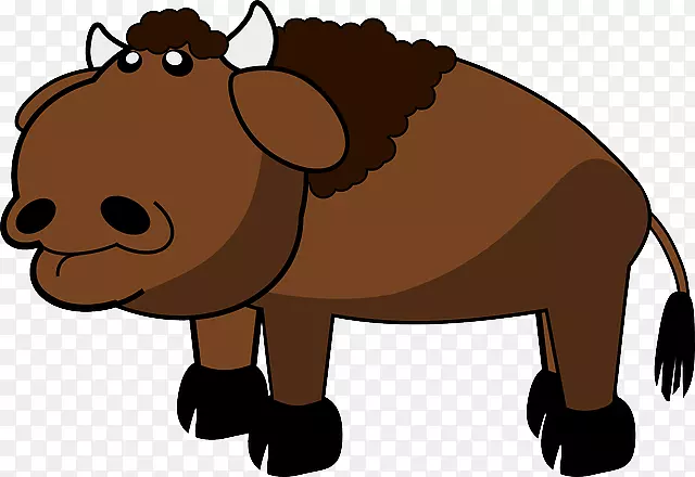 得克萨斯州长角肉牛，牛运动衫，剪贴画-水牛小牛