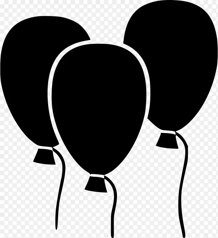 剪贴画气球png图片电脑图标生日-气球字体免费下载