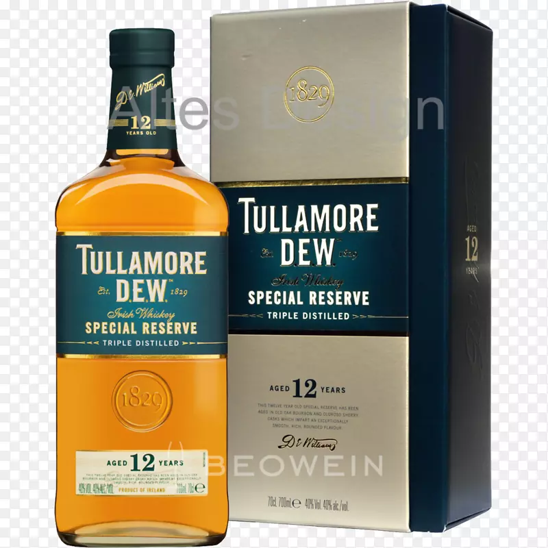 爱尔兰威士忌Tullamore露麦芽威士忌Tullamore露爱尔兰威士忌