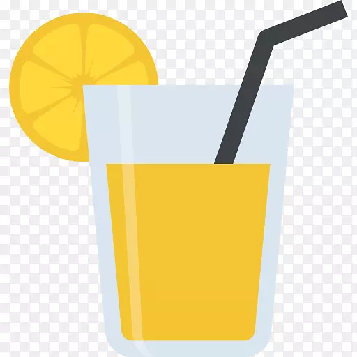 橙汁计算机图标剪贴画图形.果汁