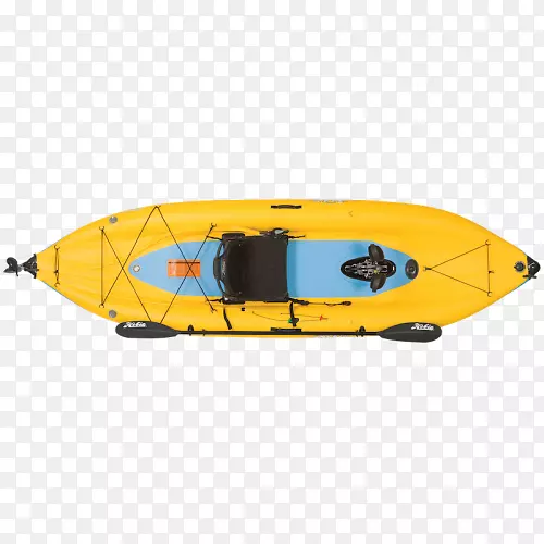 皮艇钓鱼霍比猫独木舟充气折叠式皮艇