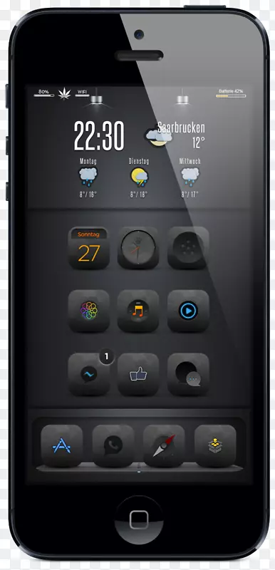 iPhone5iPhone4s苹果钱包iOS手机应用-别叫我橙色