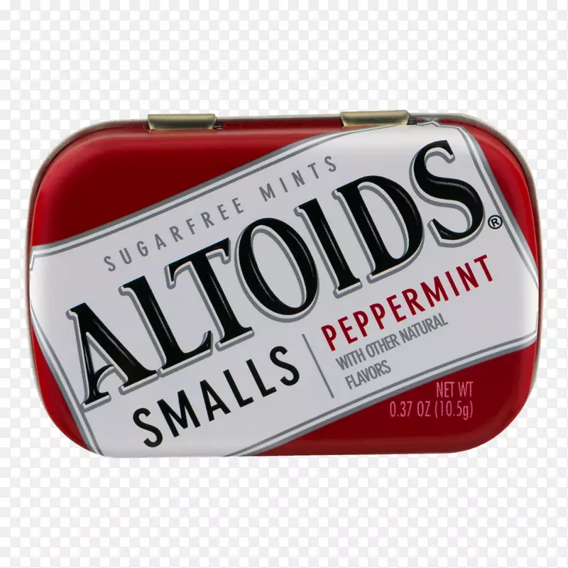 Altoids稀奇地散发强烈的薄荷，Altoid，少量无糖的薄荷，Altoid，奇怪的是，浓烈的薄荷，冬青-altoid锡容器。