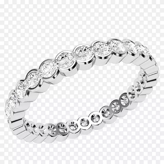 结婚戒指钻石白金-永恒的钻石戒指