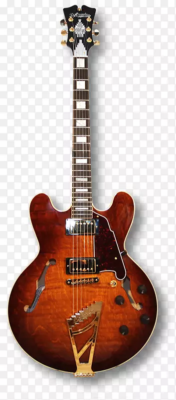 吉普森es-335电吉他露西尔太阳爆裂-独特的漂亮吉他