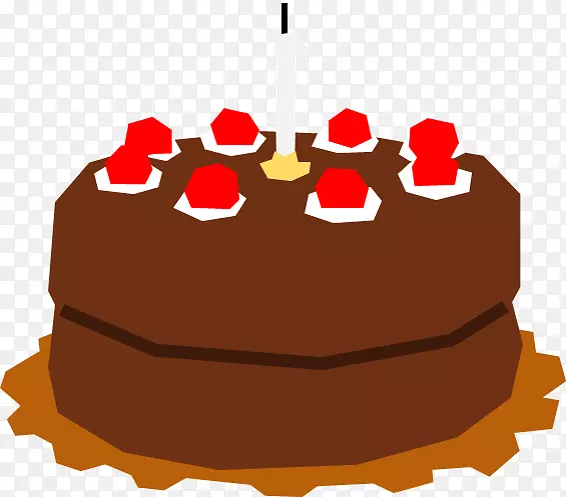 生日蛋糕巧克力蛋糕包装袋-入口蛋糕