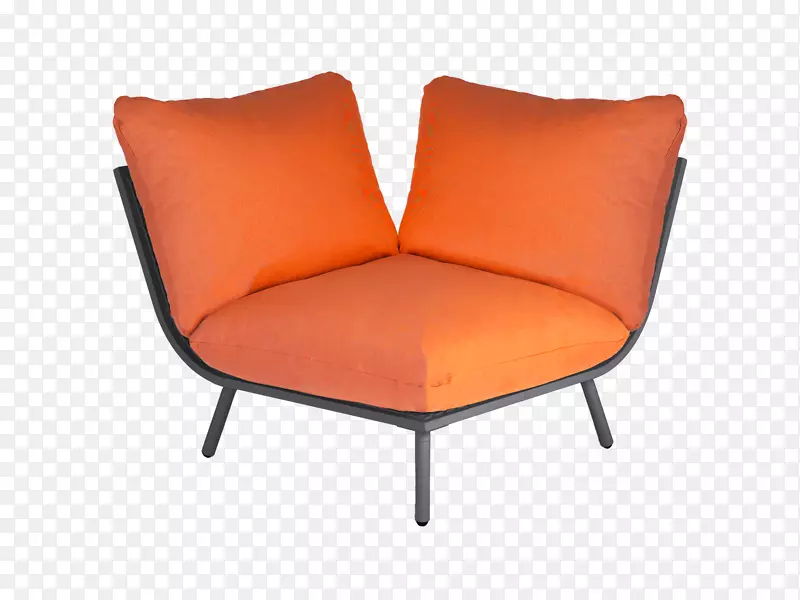 花园家具桌子沙发椅橙色网状椅子