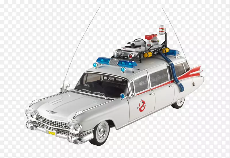 Ghostbuster ecto-1救护车热轮bcj 75压铸玩具1：18