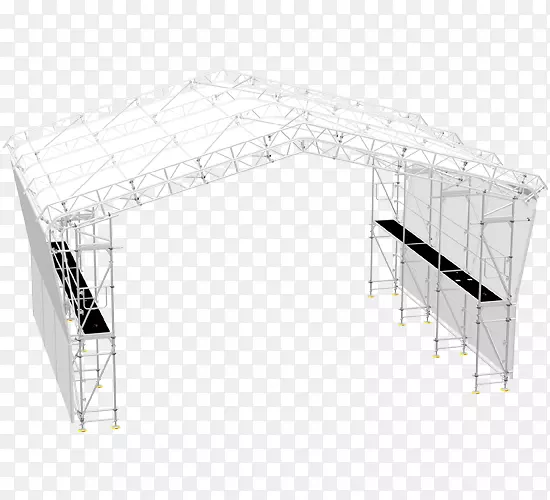 建筑棚产品设计线屋面陡坡屋面