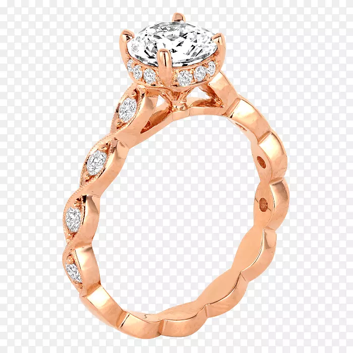 订婚戒指，结婚戒指，珠宝.简单的结婚戒指手