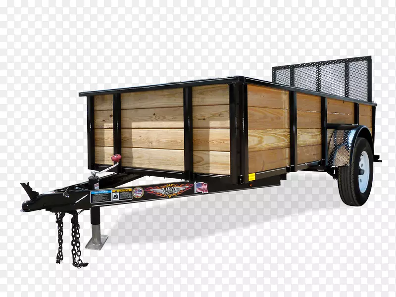 通用拖车制造公司木材图像甲板-柴火拖车