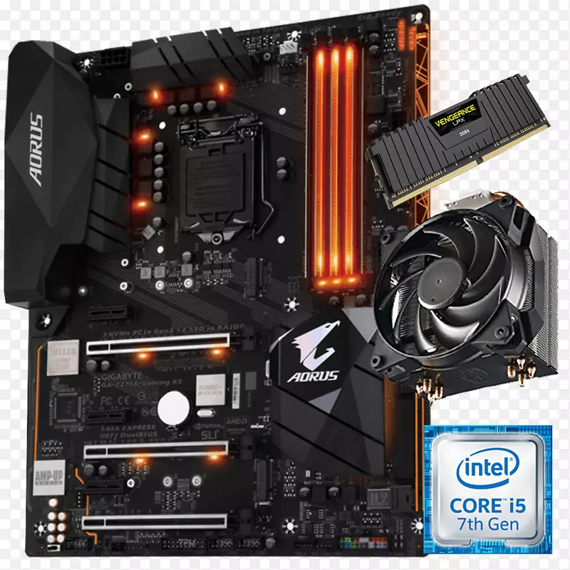 Ggabyte ga-z270x-游戏K5英特尔主板LGA 1151千兆字节技术