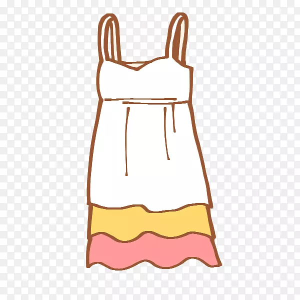 服装剪贴画产品设计图案线维修工作服