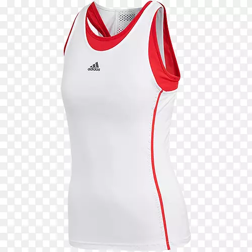 T恤无袖衬衫阿迪达斯女子街垒坦克网球