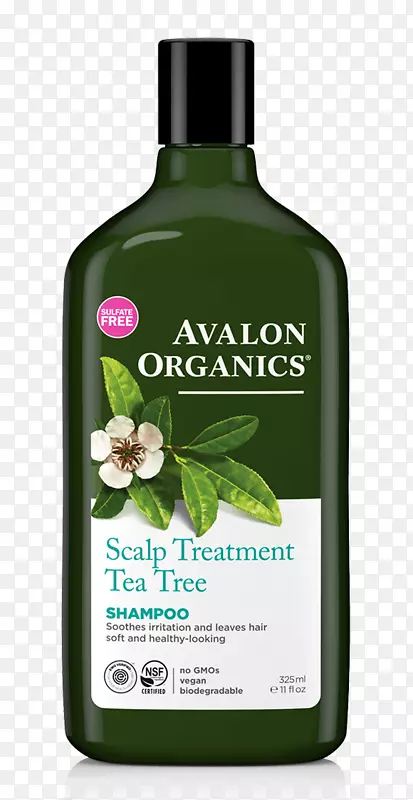 阿瓦隆有机物滋养薰衣草洗发水护发素Avalon有机物澄清柠檬洗发水护发-茶树产品