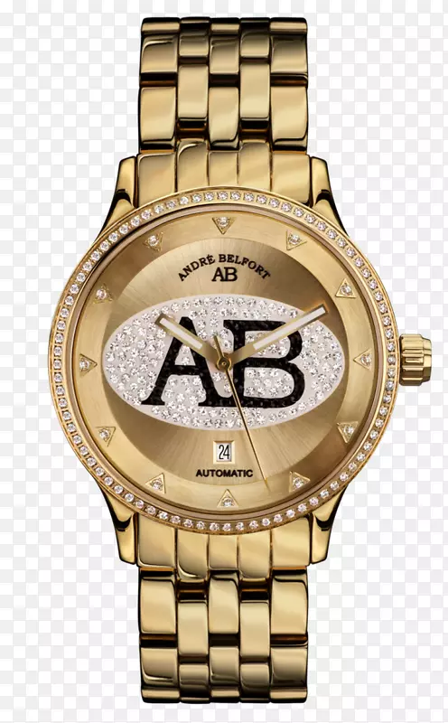 贝尔福特手表表带标签豪雅手镯荧光灯手表手