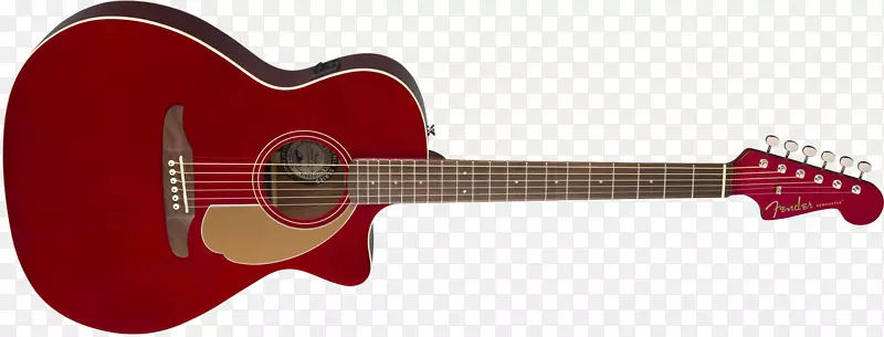 加州Fender系列声吉他电吉他家用彩绘吉他
