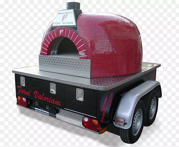 比萨饼木制烤箱瓦洛里亚尼拖车调味料铸铁煎锅烤箱