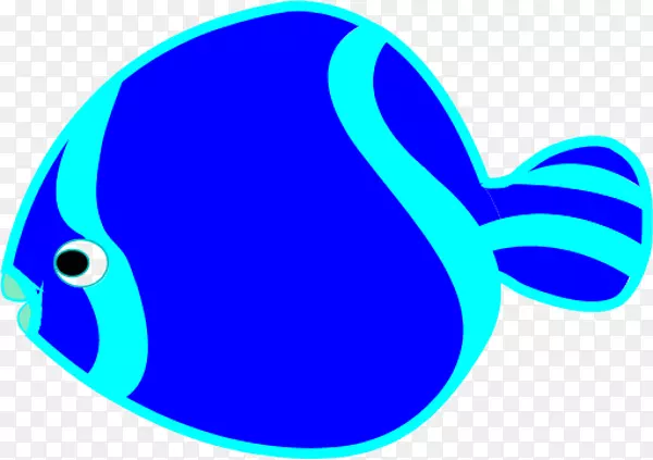 剪贴画露天插图图片一条鱼，两条鱼，红鱼，蓝鱼-红鱼蓝鱼
