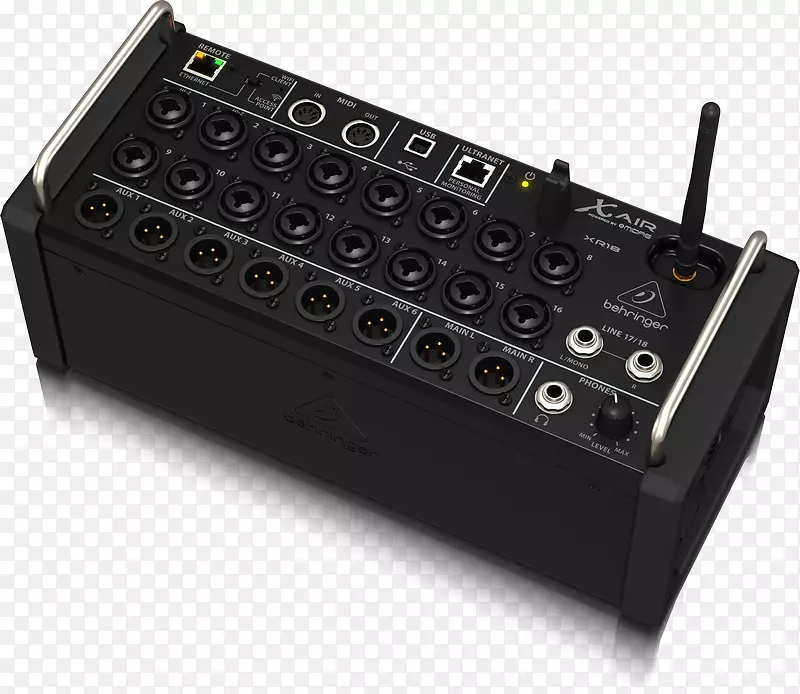 Behringer x Air xr 18音频混合器bhringer x air xr 12数字混合控制台.ipad音频混合附件