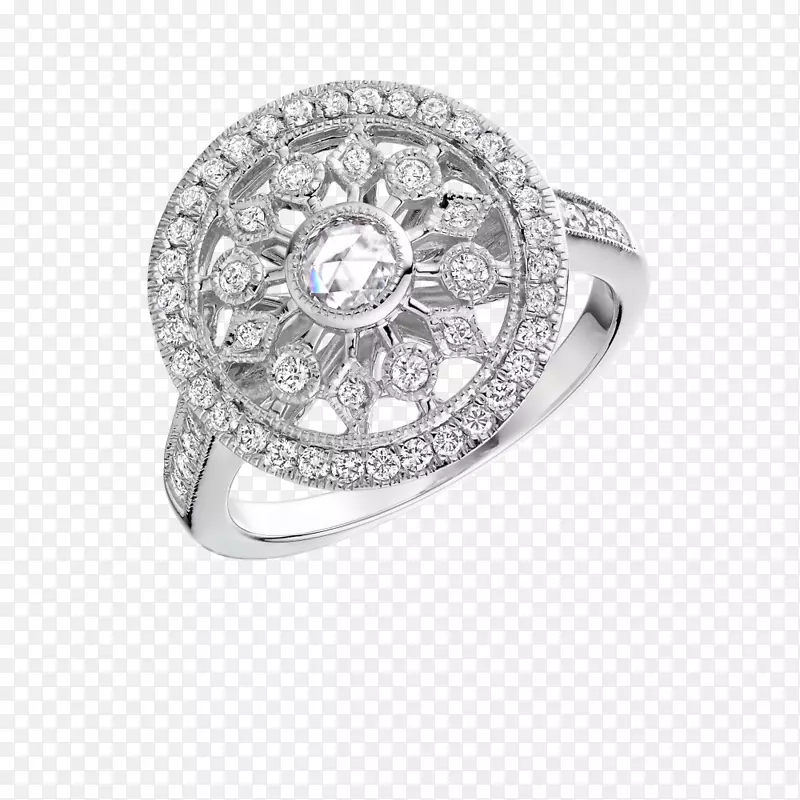 订婚戒指钻石切割珠宝.大型钻石戒指
