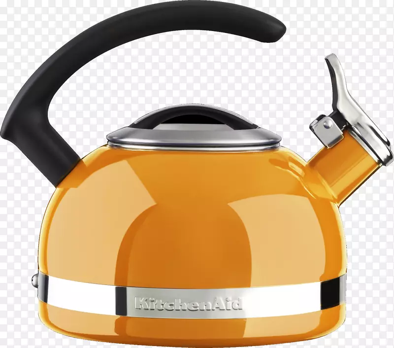 厨房辅助2 qt搪瓷炉茶壶