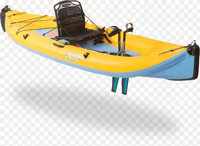 霍比猫皮划艇独木舟桨-铝船锚系统