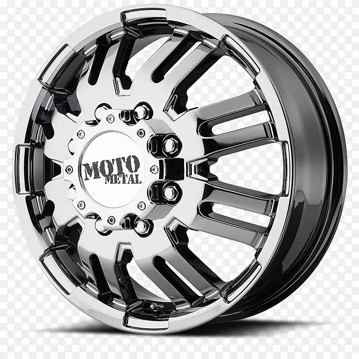 汽车摩托金属mo963黑色双金属摩托金属mo963双面磨光黑色加工车轮合金轮毂摩托金属车轮