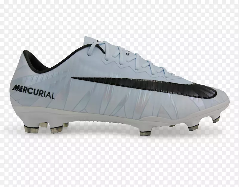 CLEAT运动鞋产品设计-黑色和蓝色足球CR7