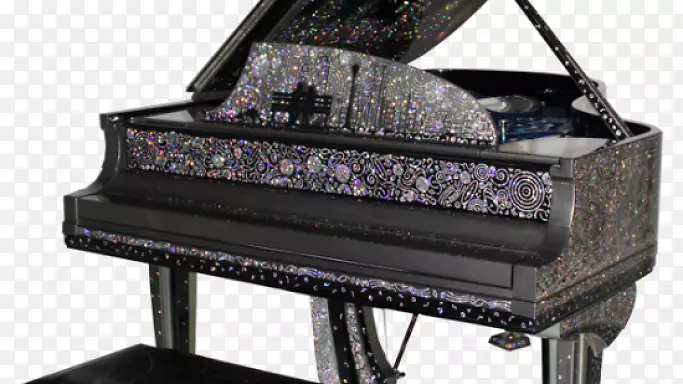 数字钢琴电动钢琴竖琴钢琴演奏者罗伊·利希滕斯坦