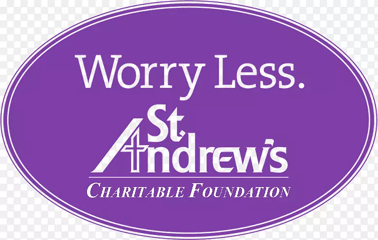 圣安德鲁斯大学标志。安德鲁老人资源系统圣安德鲁斯老年人资源品牌慈善基金会