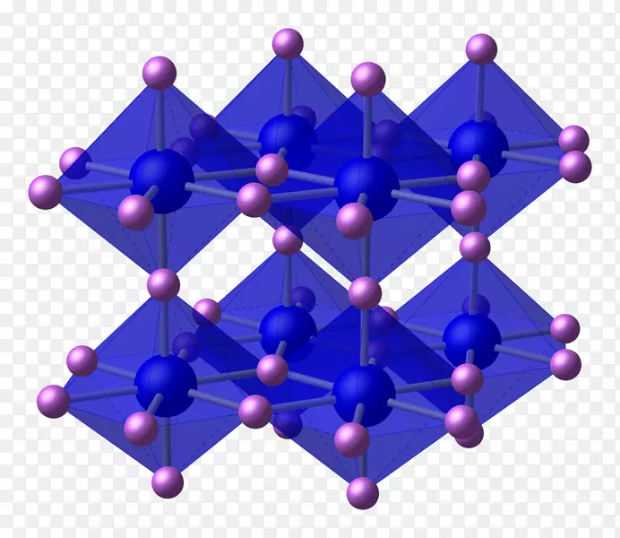 氮化锂路易斯结构化合物-镁硼原子模型