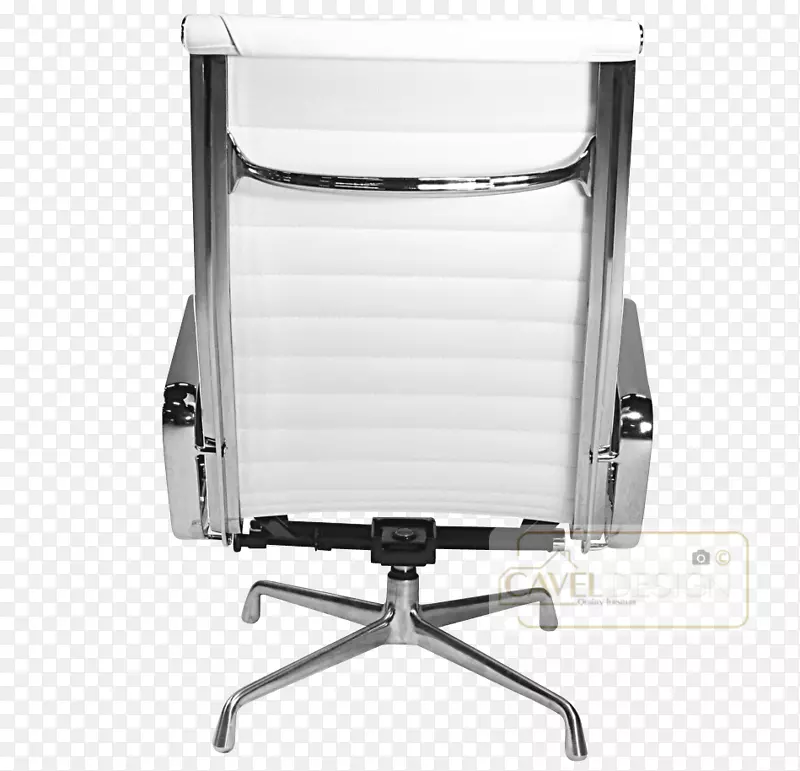 办公椅和桌椅扶手产品设计-白色皮革脚凳
