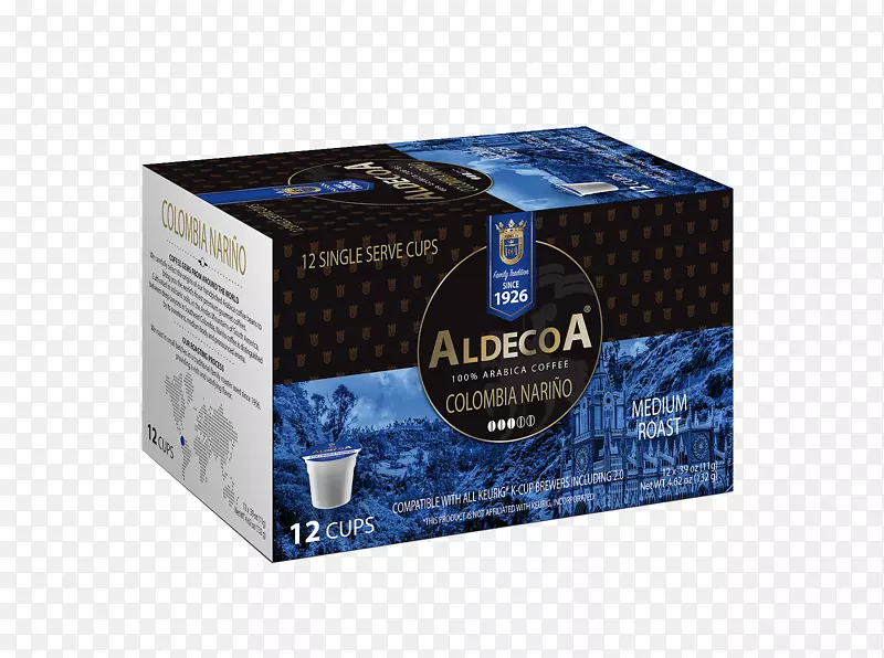 Aldeca k杯咖啡，哥斯达黎加，12计数哥伦比亚产品-哥伦比亚咖啡
