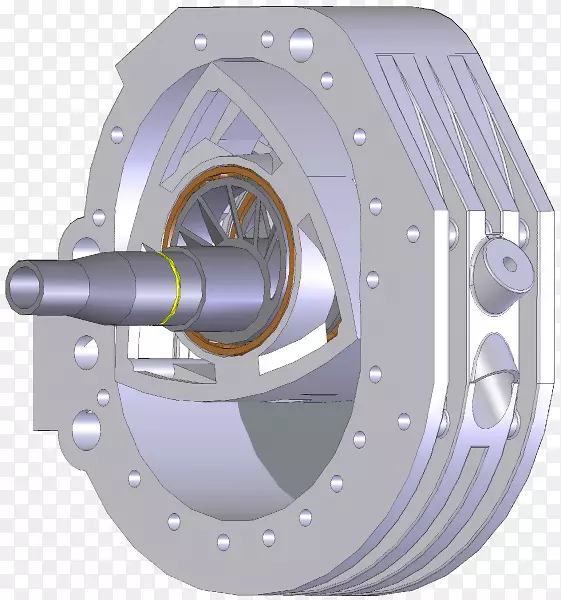 工程产品设计轮式机旋转发动机
