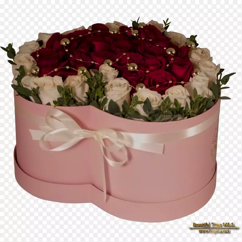 花园玫瑰，美丽的时间交易，W.L。礼品花束-意大利热巧克力机