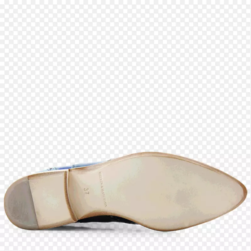 羊皮鞋产品设计米色海军蓝女鞋