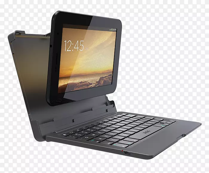 电脑键盘上网本无线键盘Zagg信使Folio Apple 9.7“ipad pro Android-17英寸笔记本电脑皮