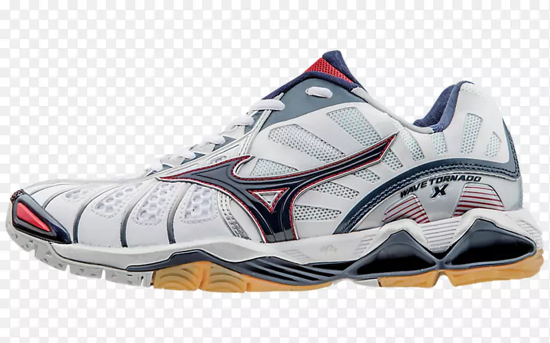 Mizuno男子排球波龙卷风x Mizuno波龙卷风x2中Mizuno排球鞋波龙卷风x2黑色银红色Mizuno公司-男子排球发球