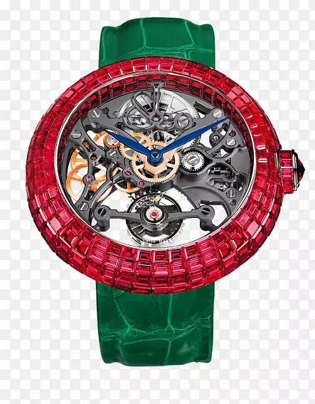 手表Jacob&co时钟移动奢侈品-头骨怀表