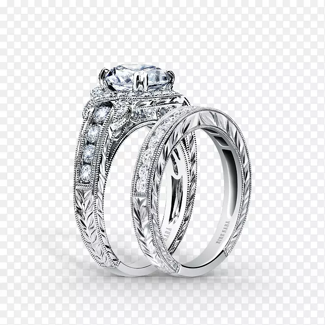 结婚戒指订婚戒指钻石-最独特的钻石戒指