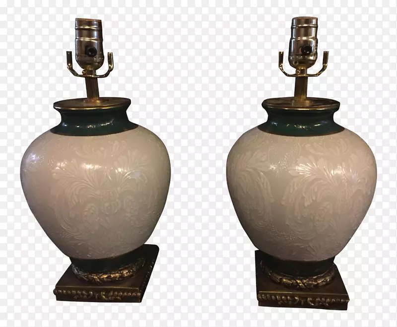 花瓶陶瓷瓮-英国陶器灯