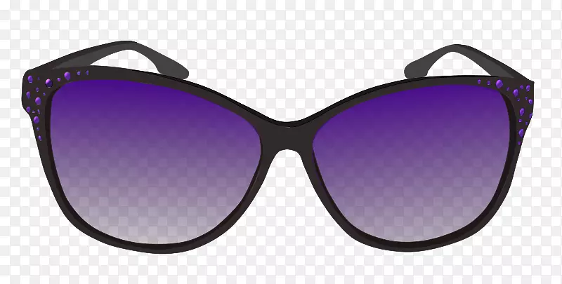墨镜剪辑艺术射线禁令眼镜-亚马逊紫色花椰菜